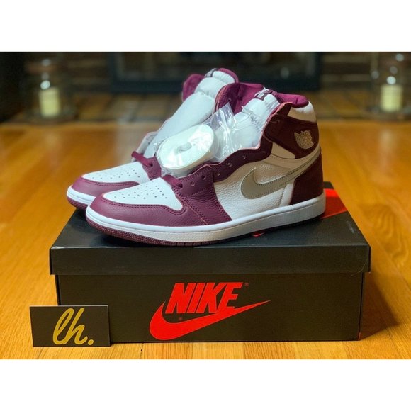 Sz 10 Air Jordan 1 Retro High "Bordeaux" - Picture 2 of 5